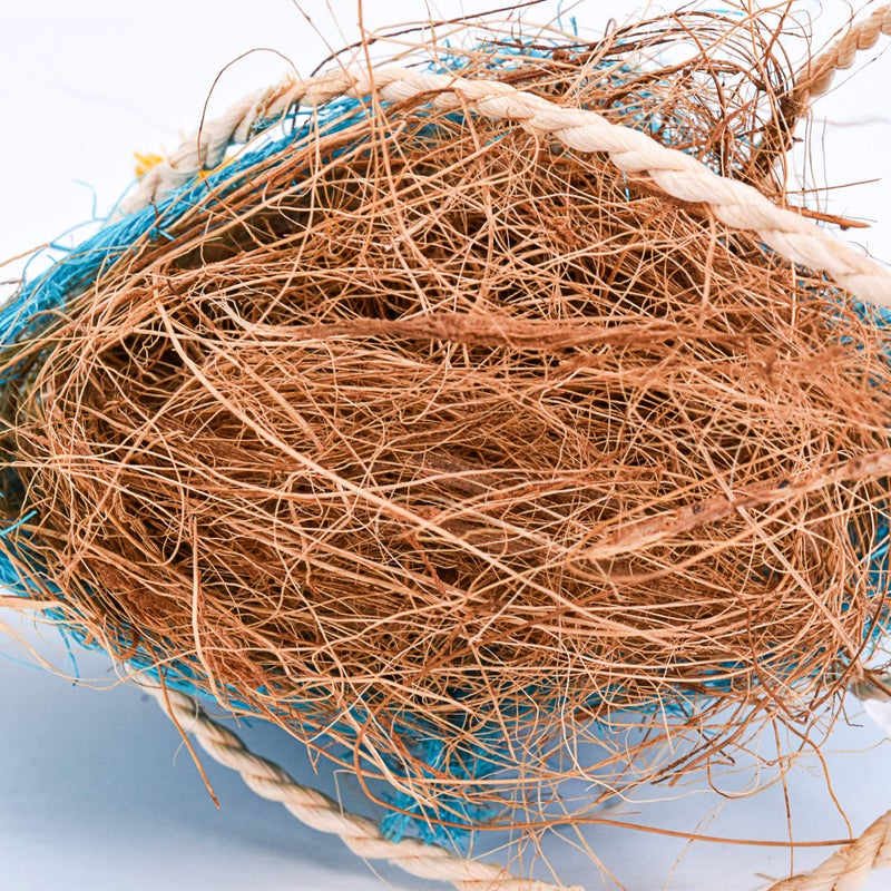 Penn Plax Penn-Plax Bird Life Interactive Toy Purse with Natural Nesting Material (BAVW1) â€“ Colorful & Fun Addition to Any Cage â€“ Safe for All Birds â€“ 5.75â€ Height - Image 3